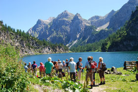 Eine tolle Bergkulisse